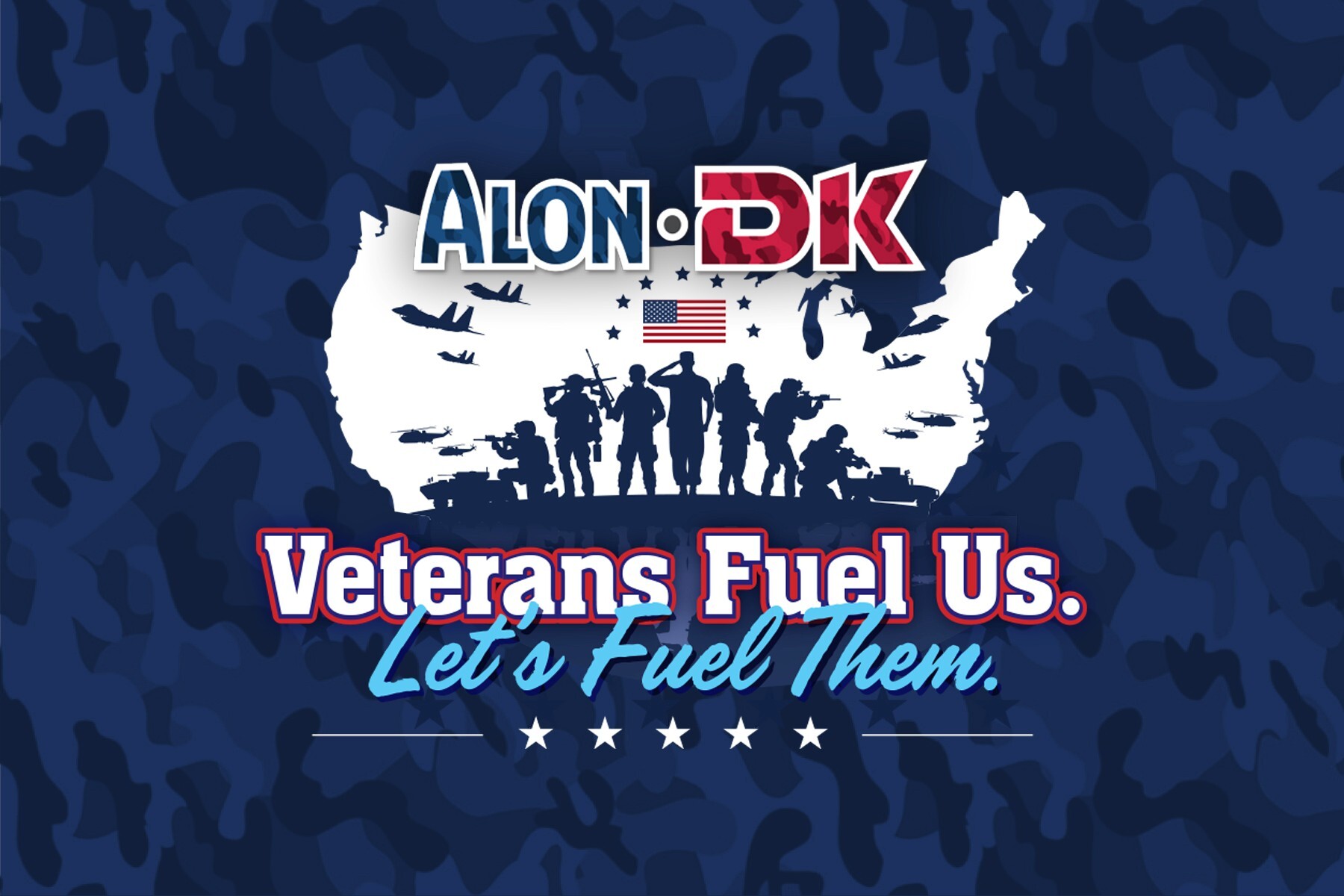 "Veterans Fuel Us" Campaign by DK and ALON